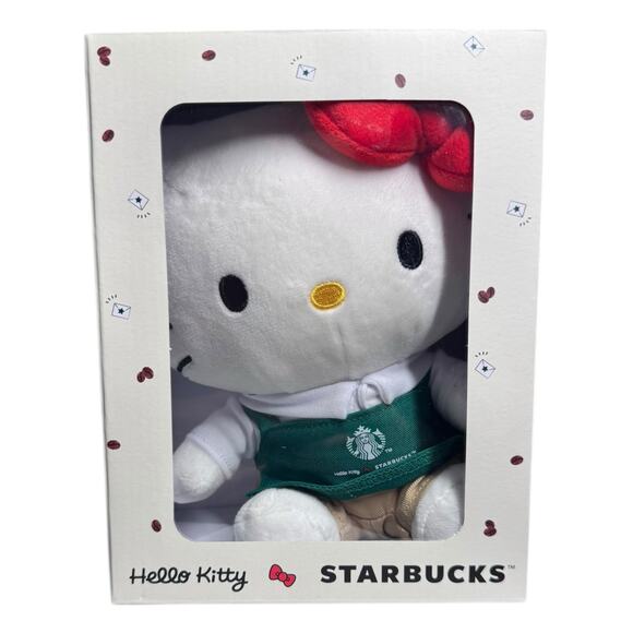 Starbucks Hello Kitty Barista Plushy - Picture 5 of 5